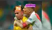 Paolo Guerrero y Pedro Gallese en memes de Facebook.