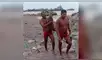 Vía Youtube: policía salvó a perrita tras ser arrastrada por huaico [VIDEO]
