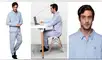 El curioso traje, como era de esperarse, causó furor en las redes sociales por su diseño.
