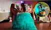 Facebook: quinceañera baila con foto de su padre fallecido [VIDEO]