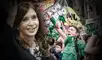 Cristina Fernández definiría la situación del aborto en Argentina si hay un empate en el Senado. Foto: composición NA, AFP Y AP