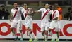 Farfán, Vargas y Guerrero formaban el ataque de Perú en la era Markarián. Foto: EFE / Paolo Aguilar.