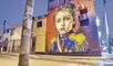 El general. José de San Martín de niño, según la visión de “SEF” en un mural de su Proyecto Bicentenario en Pueblo Libre. Foto: difusión
