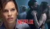 Fatale es protagonizada por Hilary Swank, quien vuelve a dar vida a una villana tras The hunt (2020). Foto: Netflix