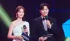 Yoona y Kim Seon Ho en evento de fin de año de MBC. Foto: Naver News