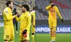 Sheriff Tiraspol y FC Barcelona quedaron terceros en sus respectivos grupos de la Champions League. Foto: composición/AFP