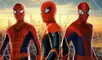 El Spider-verse con Andrew Garfield, Tobey Maguire y Tom Holland por fin obtuvo sus respuestas en el estreno de No way home. Foto: Twitter/@KeyWatkins51299