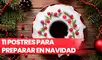 Los postres navideños son el platillo ideal para compartir en familia y celebrar el 25 de diciembre. Foto: composición Fabrizio Oviedo / La República