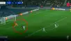 Mbappe estuvo cerca de anotar el primer gol del PSG. Foto: captura TNT Sports