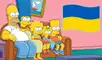 Los Simpson dedicaron una ilustración a Ucrania como mensaje de apoyo y paz a través de redes sociales. Foto: composición/Disney/difusión