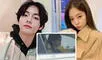 Taehyung y Jennie: no se ha confirmado la identidad de los pasajeros del vehículo. Composición Naver/Pann