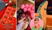 Con la intención de demostrar su fanatismo, decoró su sala con conejos y ojos que representan al cantante puertorriqueño. Foto: composición LR/TikTok/@manufranker