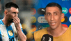 Di María se quebró en vivo tras revelar las palabras de Messi para llegar a la final de la Copa América