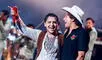 Christian Nodal festeja a Memo Ochoa en concierto cantándole 'Las Mañanitas'