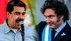 Nicolás Maduro arremete contra Javier Milei calificándolo de “malparido nazi fascista” y Argentina responde