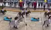 Niños representaron la ejecución de Túpac Amaru en desfile y dicen: “En efecto, es la historia del Perú”