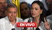 Fraude Electoral en Venezuela EN VIVO: María Corina Machado y Edmundo González se dirigen a sede de la ONU