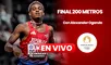 Final 200 metros París 2024 con Alexander Ogando EN VIVO, Antena 7: ¿a qué hora corre el dominicano en Juegos Olímpicos?