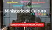 Ministerio de Cultura abre convocatoria de trabajo con sueldos de hasta S/7.600: conoce las carreras más solicitadas