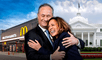 Trabajaron juntos en McDonald's y podrían gobernar Estados Unidos: esta es la historia de Kamala Harris y su esposo