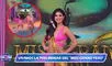 Candidata al Miss Grand Perú 2024 sufre aparatosa caída en programa en vivo