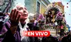 Procesión del Señor de los milagros 2024 EN VIVO: imagen del Cristo Moreno sale de la Iglesia Las Nazarenas