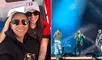 Leyla Chihuán y joven mujer disfrutaron del ROMÁNTICO CONCIERTO de Aventura en el Estadio Nacional