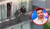 Padre de Liam Payne tiene CONMOVEDORA reacción al asomarse por el balcón del hotel desde dónde cayó su hijo