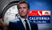 california, estados unidos, gavin newsom, cambio de hora