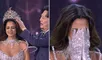 Así fue el CONMOVEDOR momento en que Luciana Fuster entregó su corona en Miss Grand: terminó llorando y temblando