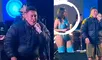 Cueva lanza insultos en pleno concierto y provoca molestia de Pamela Franco.