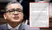 Juan José Santiváñez habría negociado sobornos dentro del Tribunal Constitucional