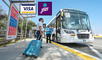 Buses del AeroDirecto aceptan pagos con Yape y tarjeta Visa.