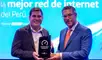 Este galardón resalta las altas velocidades de descarga y subida que ofrece Movistar.