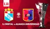 a qué hora juegan Sporting Cristal vs Alianza Universidad EN VIVO