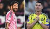 Lionel Messi ha marcado 110 goles de penal, mientras que Cristiano Ronaldo convirtió 184 tantos por esa vía. Foto: composición de LR/Inter Miami/AFP