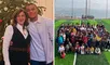 Mamá de Kylian Mbappé llegó a Ancón para ver los avances de la fundación de su hijo en Perú