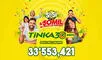 Resultados de La Tinka del domingo 10 de agosto: números ganadores, premios y el Pozo Millonario