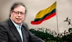 Bandera colombiana fue captada en territorio peruano.