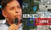 Edwin Sierra tiene una vivienda que se apropió de 114.75 m2 de terreno en Surco.