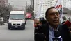 Martín Vizcarra llega al penal de Barbadillo.
