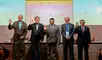 Jornada cultural empezó con una mesa redonda donde se abordó la problemática respecto a la difusión de noticias falsas. Foto: Organización CILE