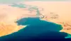 El golfo de Suez es una estrecha franja de agua que separa las placas tectónicas africana y arábiga. Foto: Aqua Fundación