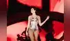 Dua Lipa en su primer concierto en Lima.