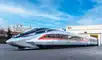 China presentó el CR450, un moderno tren bala que viaja a más de 400 km/h.