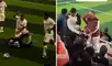 'Puma' Carranza perdió el control en el 'Clásico de Leyendas': agredió a Pedro García y a hincha en la tribuna