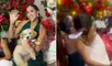 La modelo compartió en redes el momento que vivió junto a su hija durante la entrega de regalos.