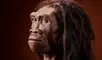 Reconstrucción facial de una mujer Homo erectus.