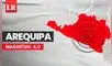 Sismo de Arequipa de 4,0 se sintió la tarde del 10 de enero.