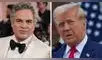 Mark Ruffalo criticó a Donald Trump en los Globos de Oro 2026.